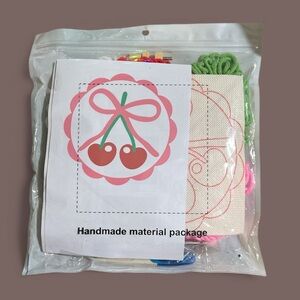 Punch Needle Cherries Craft Kit